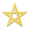 Pentagramma intrecciato a destra ⛥ image - Samsung style