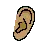 Ear: Medium Skin Tone