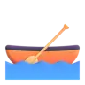 เรือแจว Emoji 🛶 image - Microsoft 3D Fluent style