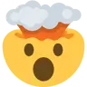 爆発の頭を持つショックを受けた顔 Emoji 🤯 image - Twitter / X (Twemoji) style