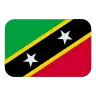 Flag: St. Kitts & Nevis Emoji 🇰🇳 image - Tossface style