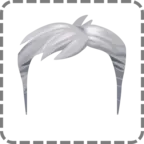 이모티콘 CompOnent 흰 머리카락