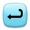 Right Arrow Curving Left