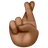Crossed Fingers: Medium-Dark Skin Tone