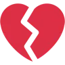 Broken Heart Emoji 💔 image - Twitter / X (Twemoji) style