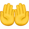 Emoji Palms Up Together 🤲 image - Apple style