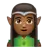 Man Elf: Medium-Dark Skin Tone