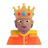 Person With Crown: Medium Skin Tone
