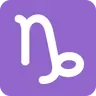 Capricorn Emoji ♑ image - Twitter / X (Twemoji) style