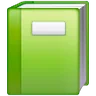 Emoji Libro verde 📗 image - Samsung style