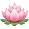ดอกบัว Emoji 🪷 image - WhatsApp style