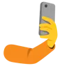 Emoji Autoscatto 🤳 image - Google Noto Color style