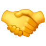 Handshake Emoji 🤝 image - Samsung style