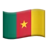 Flag: Cameroon Emoji 🇨🇲 image - Apple style
