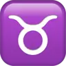 Taurus Emoji ♉ image - Apple style