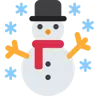 Snowman Emoji ☃ image - Twitter / X (Twemoji) style