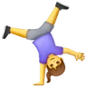 Woman Cartwheeling Emoji 🤸‍♀️ image - Samsung style