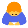 Man Bowing Emoji 🙇‍♂️ image - Tossface style