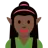 Woman Elf: Dark Skin Tone