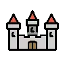 Avrupa Kalesi Emoji 🏰 image - OpenMoji style