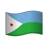 Flag: Djibouti Emoji 🇩🇯 image - Telegram style