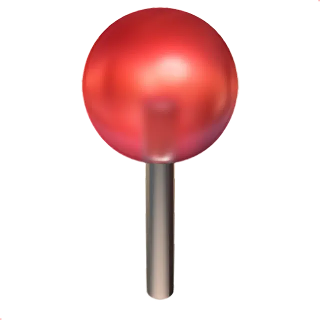 गोल पुशपिन