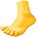 Emoji Piede 🦶 image - Facebook Meta style