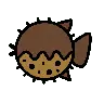 Emoji Blowfish 🐡 image - OpenMoji style