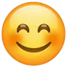 Emoji Volto sorridente con occhi sorridenti 😊 image - WhatsApp style