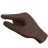 Pinching Hand: Dark Skin Tone