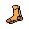 ถุงเท้า Emoji 🧦 image - OpenMoji style