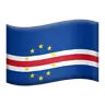 Flag: Cape Verde Emoji 🇨🇻 image - Apple style