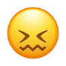 ใบหน้าที่สับสน Emoji 😖 image - Telegram style