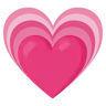 Growing Heart Emoji 💗 image - Google Noto Color style