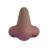 Nose: Medium-Dark Skin Tone