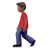 Man Walking: Medium-Dark Skin Tone