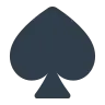 Spade Suit Emoji ♠ image - Tossface style
