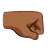 Right-Facing Fist: Medium-Dark Skin Tone