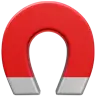 Magnet Emoji 🧲 image - Apple style