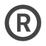 Registered Emoji ® image - Apple style