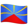 Flag: Réunion Emoji 🇷🇪 image - WhatsApp style