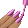 Nail Polish: Medium Skin Tone Emoji 💅🏽 image - Apple style