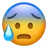 Anxious Face With Sweat