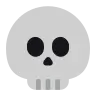 Emoji Cranio 💀 image - Tossface style