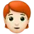 Person: Light Skin Tone, Red Hair