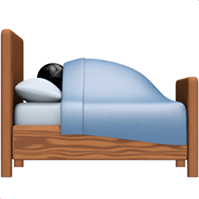 Person In Bed: Medium-Light Skin Tone