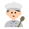 Man Cook: Light Skin Tone Emoji 👨🏻‍🍳 image - Tossface style