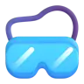 Emoji Occhiali 🥽 image - Microsoft 3D Fluent style