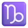 Capricorn Emoji ♑ image - Microsoft 3D Fluent style