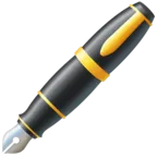 하단 왼쪽 만년필